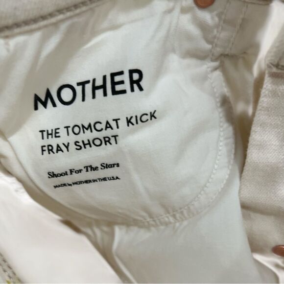 Mother Superior The Tomcat Kick Fray Shorts in Shoot for the Stars Size 25 - Picture 4 of 9